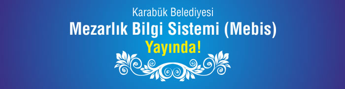 Mezarl�k Bilgi Sistemi Yay�nda!