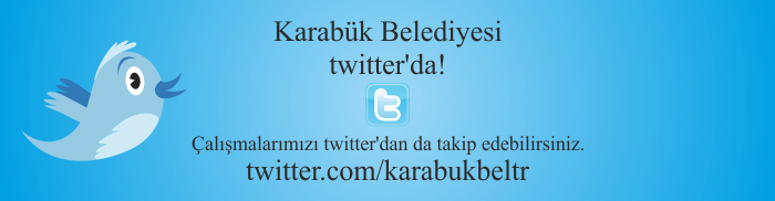 Karab�k Belediyesi Twitter�da