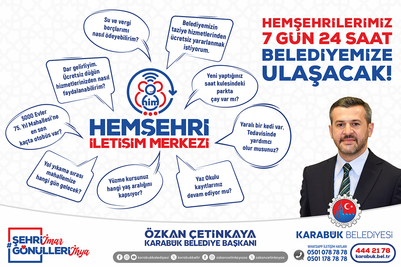 Hemşehrilerimiz İçin 7/24 Hizmetteyiz: Hemşehri İletişim Merkezi Kuruldu